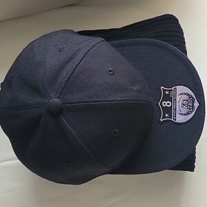 Man's Cap KBETHOS Premium Solid Fitted Baseball Cap Hat,Rrim Flat  Hat Size 8